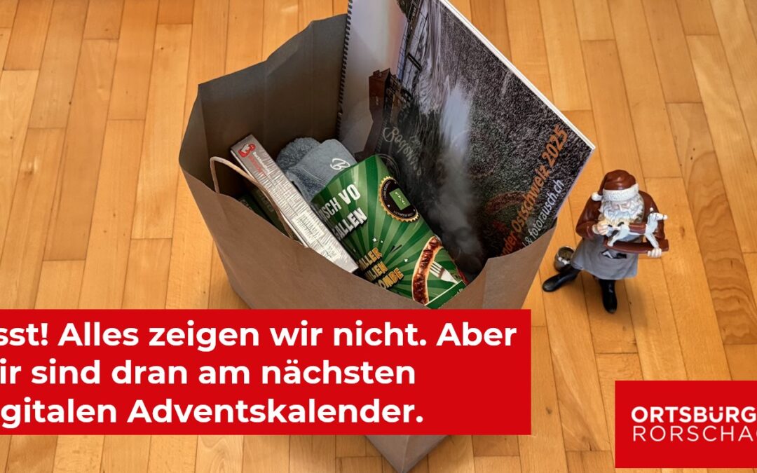 Der digitale Adventskalender kommt bald…