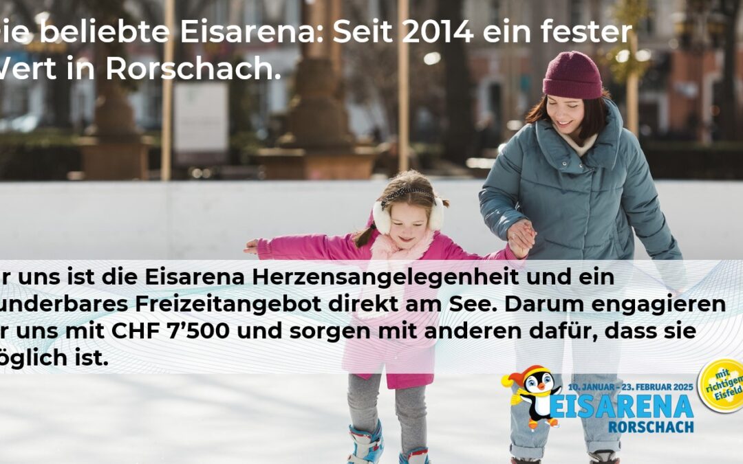 Die Eisarena: Vom 10. Januar 2025 Spass am See!